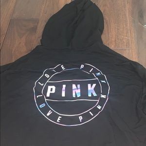 vs pink zip up